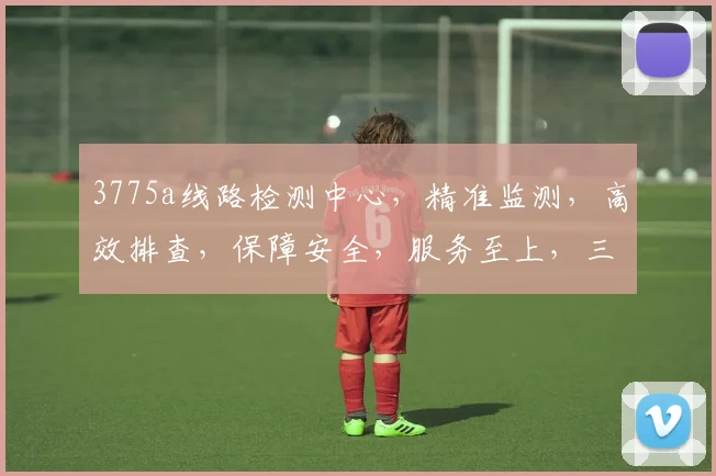 3775a线路检测中心，精准监测，高效排查，保障安全，服务至上，三重保障，值得信赖。